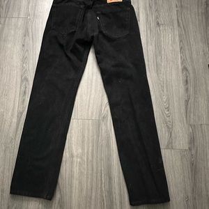 Levi’s 505 Men’s 32x34 Black Denim Jeans